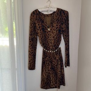 Tory Burch silk leopard dress
